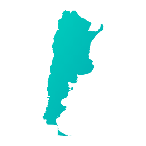 Sagoma geografica principale di Argentina