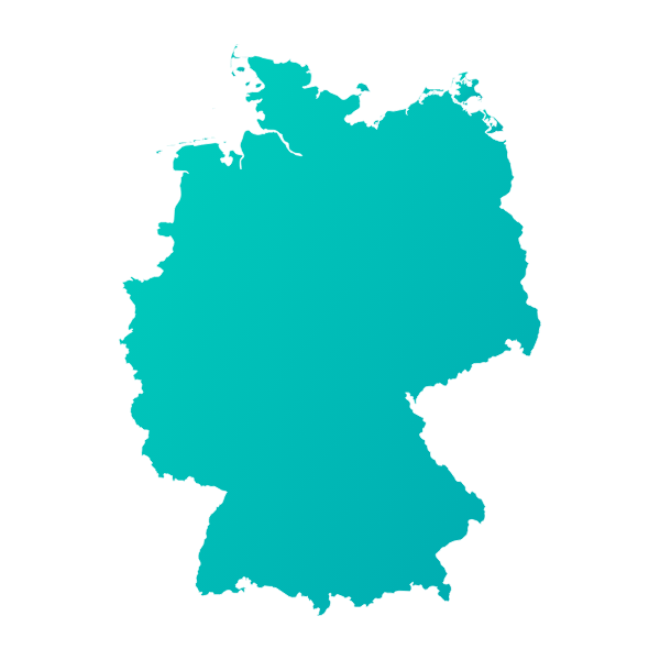 Sagoma geografica principale di Germania
