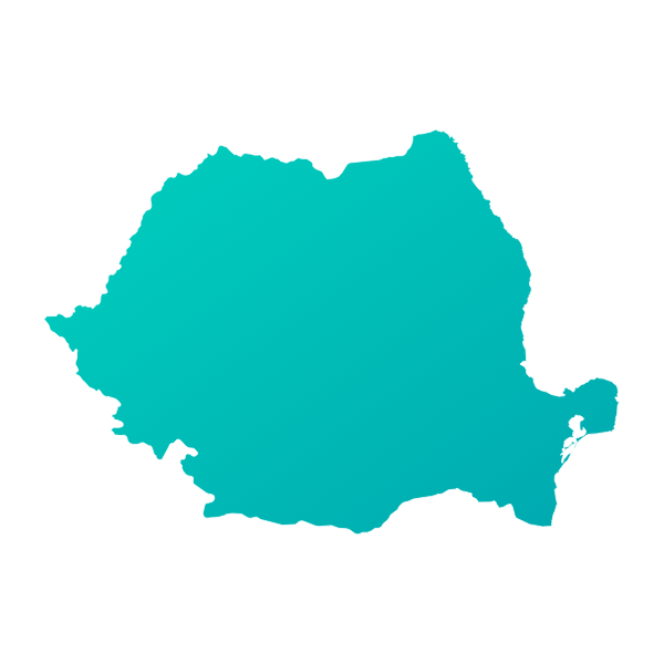 Sagoma geografica principale di Romania